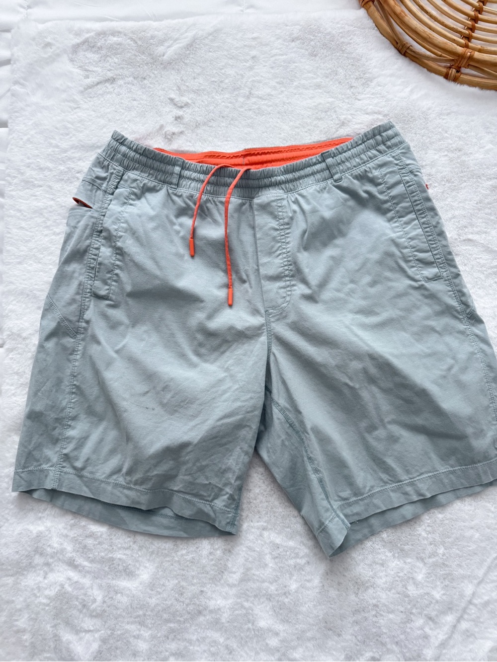 Birddogs Boom Blue Lined Stretch Athletic Shorts Drawstring Men’s XL